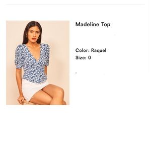 Reformation Madeline top